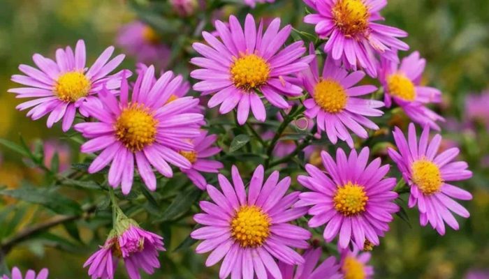aster krzaczasty | Leksykon Roślin Magiczne Ogrody Park Tematyczny Janowiec